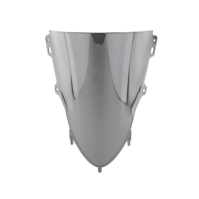 Reemplazo profesional parabrisas para motocicleta, fácil instalación, accesorios para motocicleta, deflector resistente montaje frontal para Gris