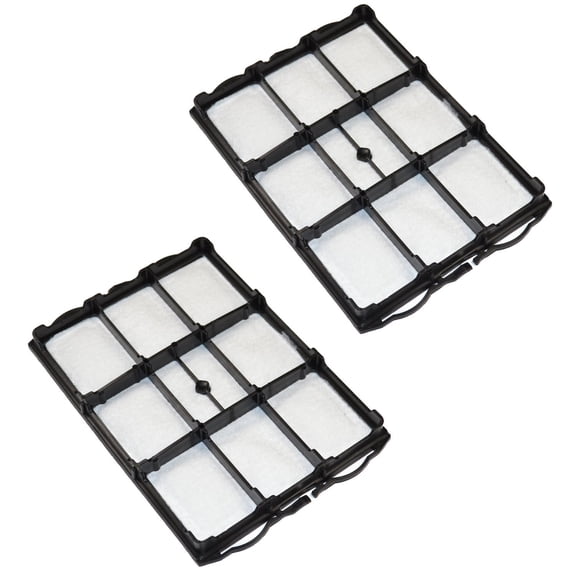 HQRP 2-pack Motor Protection Filter for Siemens 00578863 / VZ01MSF Replacement fit Siemens VS series Canister Vacuum Cleaners