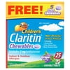 Claritin Children's Grape Flavored Chewable Tablets, 25 count