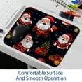 thumbnail image 6 of Santa Claus Printed Square Desk Mat Mousepad, 8.3x9.8 Inch, Non-Slip Rubber Bottom, Suitable for Office and Gaming, 6 of 6
