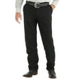 thumbnail image 2 of Wrangler Mens Riata Black Flat Front Pant, 2 of 5
