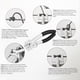 thumbnail image 5 of Alicates de tiro con arco D Loop alicates de bucle D duraderos y resistentes compactos aleación de aluminio para amantes del tiro con arco Soprt Outdoor ANGGREK Otros, 5 of 8