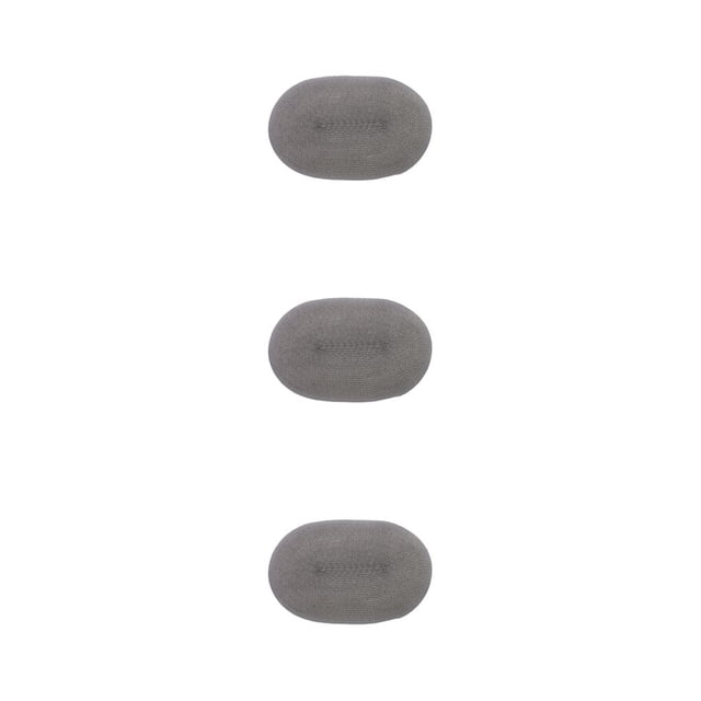 relayinert Wide Application Bowl Dish Pad Mat Waterproof And Easy To Clean Place Mat For Dining Table Waterproof Set Place Mat dark gray 3Set