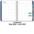 thumbnail image 5 of 2026-2027 Excello Brands 8.5" x 11" Academic Year Hardcover Fashion Planner, Weekly/Monthly, 14 Month, Dragonflies, 5 of 8