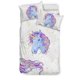 thumbnail image 1 of Juego de cama unicornio arco iris, 1 of 5