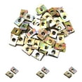 thumbnail image 2 of Unique Bargains 50pcs 6mm Hole Dia Metal Retainer Car Door Pannel Screw U-Type Clips Rivets, 2 of 2