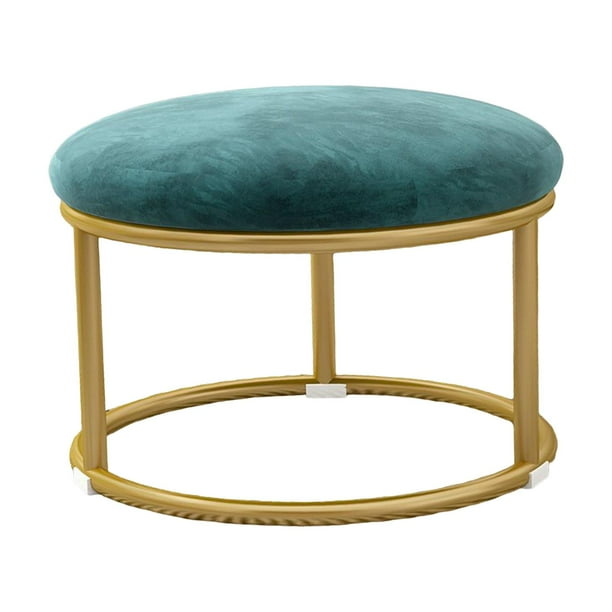 Small Footstool Round Seat Chair Foot Rest Stool for Office