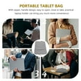thumbnail image 2 of FENGGUIQU Dustproof Rectangular Portable Computer Bag Laptop Cover for Students and Office Workers, 2 of 6