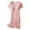 Pink, variant on Celivon Womens Short Sleeve Maternity Dress Feeding No Wear Bra Go Out Postpartum Feeding Summer Soft Flattering Comfy Pregnancy Clothes