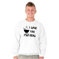 thumbnail image 5 of Love You Pho Real Vietnamese Food Sweatshirt for Men or Women Brisco Brands S, 5 of 6