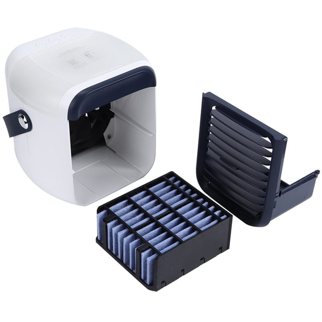 Refroidisseur d'Air, Mini Climatiseur Portatif USB Refroidisseur d'Air Mini Refroidisseur d'Air Efficacité Maximale