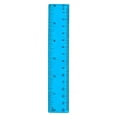 thumbnail image 3 of 6 Inch Plastic Straight Ruler, Multicolor Clear Centimeter Measuring Scale, Study Ruler, Multicolor Clear Measuring Ruler, Colored Plastic Drafting Ruler, Precise Measuring Ruler,Blue 10PC, 3 of 5