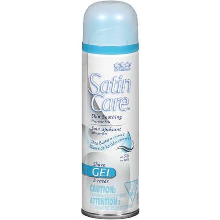 P & G Gillette Satin Care Shave Gel, 7 oz