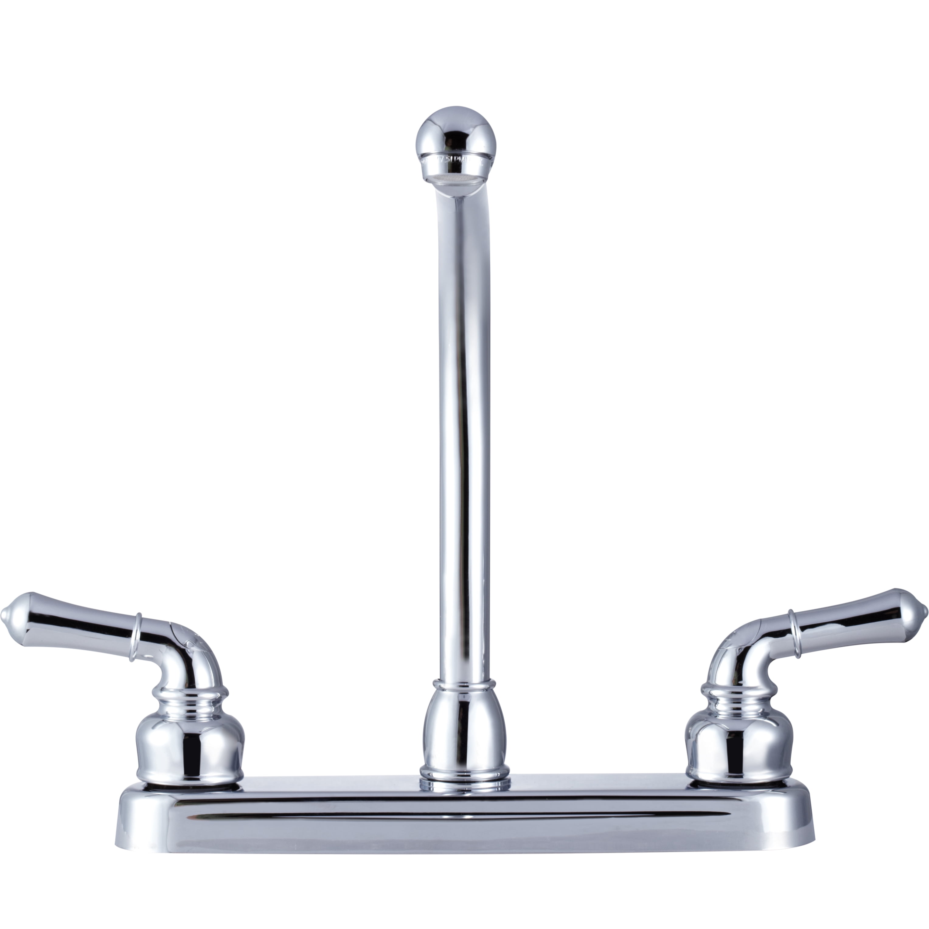 Dura Faucet Classical Hi-Rise Kitchen Faucet for RVs- Chrome Polished