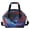 Wolf Face and Moon, variant on Quilted Lunch Bag Tote for Women with Adjustable Shoulder Strap for Work Picnic Travel Wolf Face and Moon