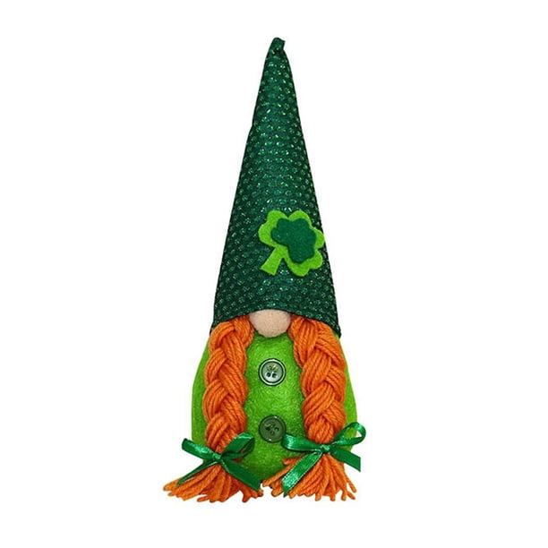 Gnomo Del Día De San Patricio, Muñeca Sin Rostro De Vacaciones, Adorno De Escritorio, Regalo De Fiesta, Decoración, Juguetes Para Niños Yuarrent HA042554-02