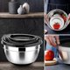 thumbnail image 5 of 5 pcs Mixing bowl,stainless steel salad bowl with airtight lid&non-slip base,Serving Bowl for Kitchen Cooking Baking,etc, 5 of 5