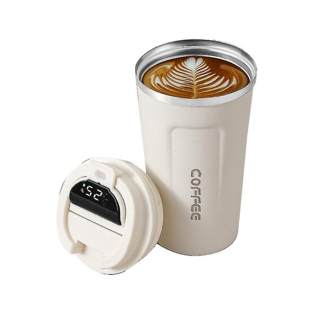 Botella térmica de 510 ml para taza con pantalla de temperatura LED aislada #yogu