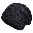thumbnail image 1 of Gorro de hombre holgado Gorro de invierno Hombre Gorro de gorro fresco hombre forrado con gorro de punto, 1 of 7