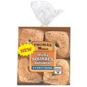 SB Thomas Thomas Mini Squares Bagelbread, 8 ea