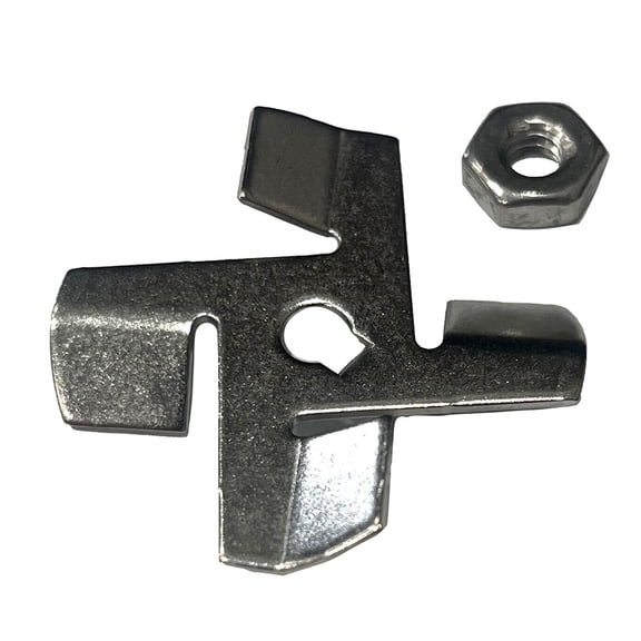 Jabsco 4-Blade Chopper Kit w/Lock Nut f/18590 Series Macerator Pumps