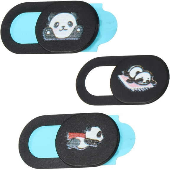 3pcs Webcam Pattern Security Slide Cover Privacy Camera Panda Your Slider Blocker Covers Tablets Protection Animal Visual