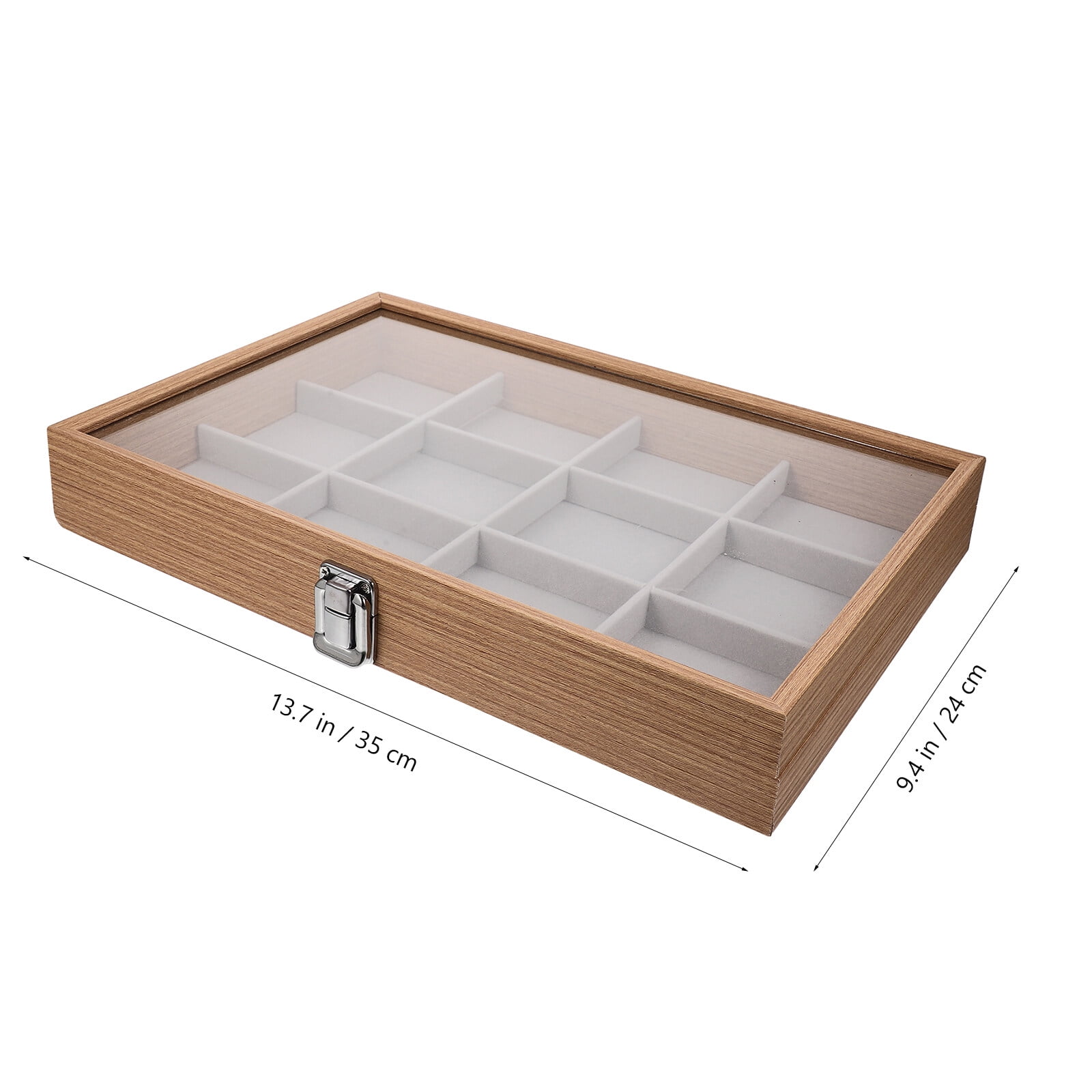 1pc Beads Organizer Craft Box Jewelry Making Storage Case Wooden Sorting  Gemstone Tray Board With Cover for Sale and Wholesale