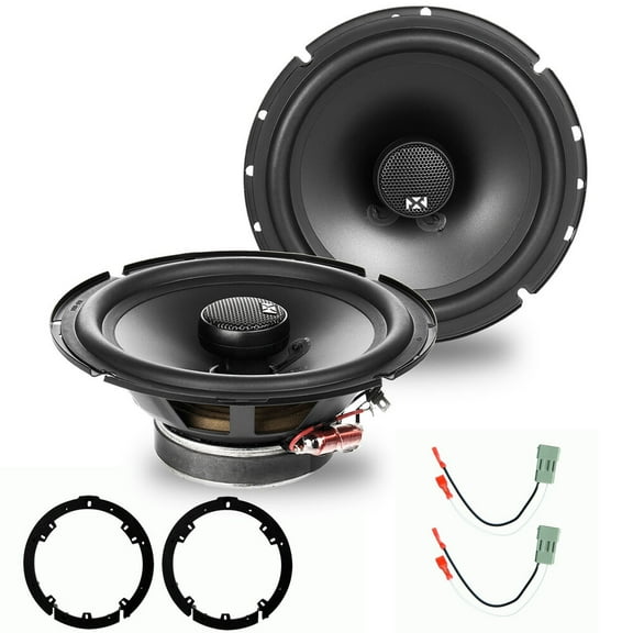 NVX Rear Door Speaker Replacement Package for 2008-2012 Honda Accord 6.5" Coaxial Car Speakers