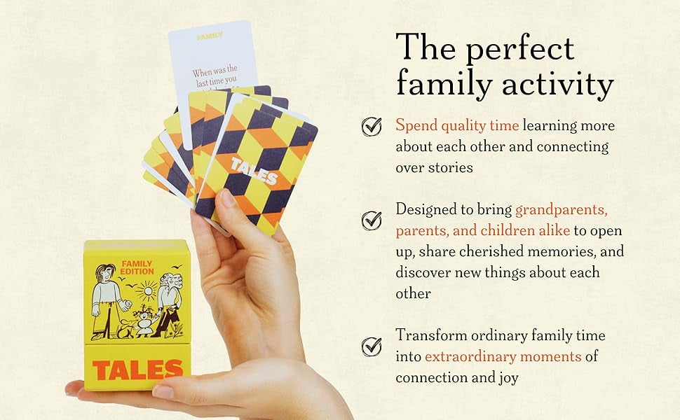 Tales Conversation Cards, Family Edition Game