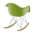 thumbnail image 3 of Modholic Eiffel Rocker Chair, Green, 3 of 5