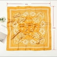 thumbnail image 3 of Lilgiuy Vintage Cashew Flower Personality Small Scarf Decorated With Imitation Silk Square Scarf 2022 Fall Winter, 3 of 3