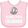 thumbnail image 3 of Inktastic Colorado Springs Colorado Mountains Boys or Girls Baby Bib, 3 of 4