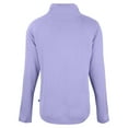 thumbnail image 3 of Women's Cutter & Buck Lavender Minnesota Twins Coastline Epic Comfort Eco Recycled Funnel Neck Pullover Top, 3 of 3