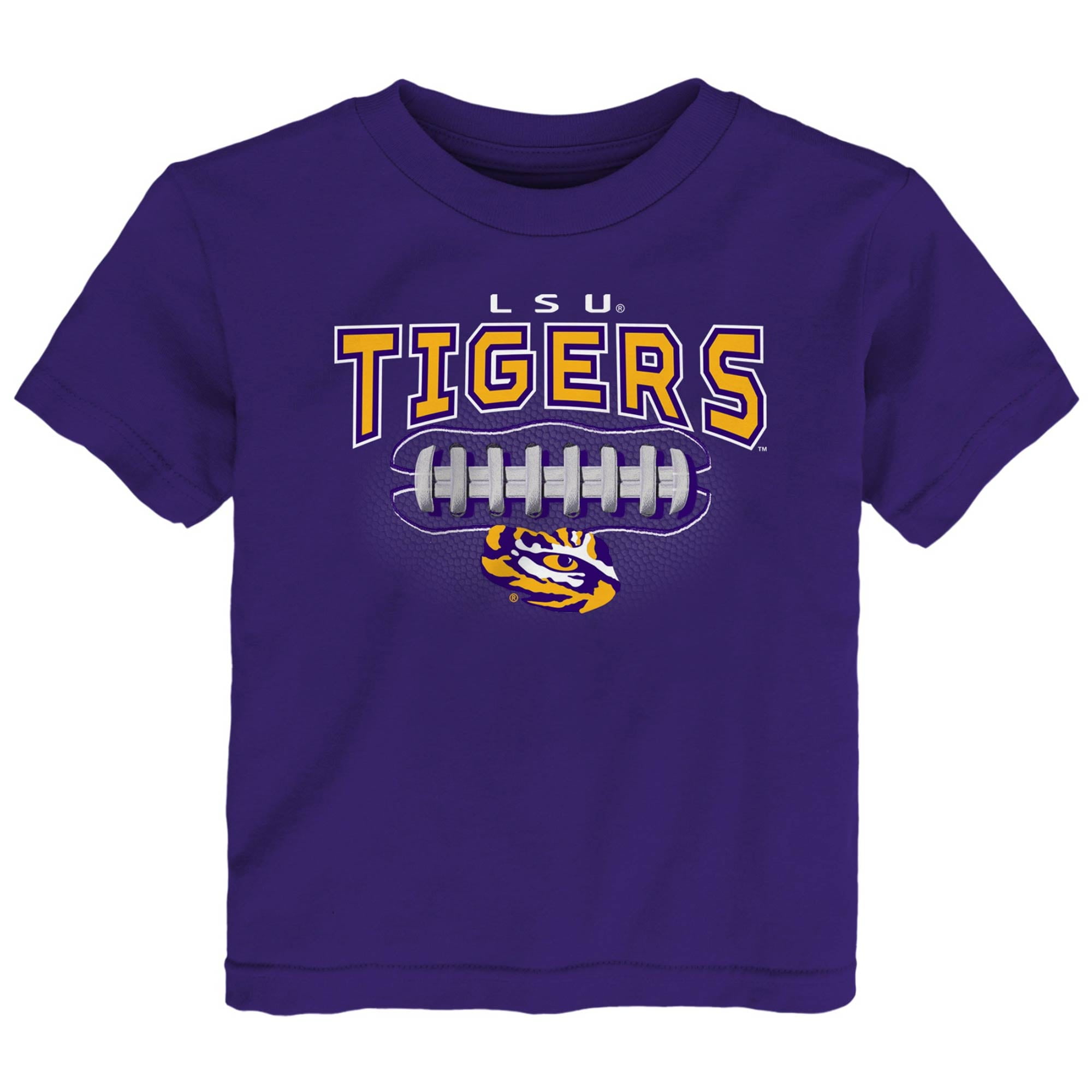 Toddler Purple LSU Tigers Team Logo TShirt