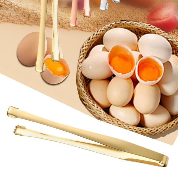 Stainless Steel New Ice Tongs Long Handled Coffee Cube Ice Grain Tongs Eggshell Pellet Removal Tool Mini Bag Clips Chip Closer Clips Clips for Kitchen Hanging Chip Clips Piping Bag Clips And Ties