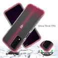 thumbnail image 3 of SOGA series Transparant Red Phone Cover Compatible for T-Mobile REVVL V Plus 5G Case, 3 of 3