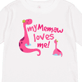 thumbnail image 4 of Inktastic My Memaw Loves Me Girls Long Sleeve Toddler T-Shirt, 4 of 5