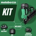 thumbnail image 2 of Metabo HPT NR1890DCSM, 18V Cordless Framing Nail Gun, 3.0 Ah, 2 of 8