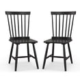 thumbnail image 1 of Giantex Dining Chair Set of 2, Kitchen Side Chairs, Modern Armless Dinner Chairs, 1 of 8