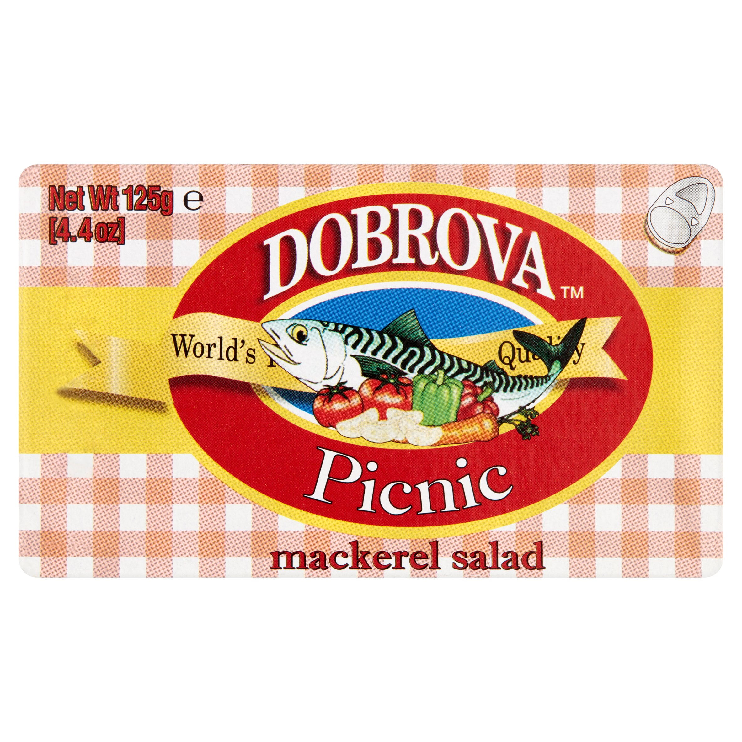 Dobrova Picnic Mackerel Salad 4.4 oz by Tut's International Export & Import Co.