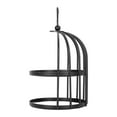 thumbnail image 3 of Calentador de sello de cera, gancho colgante estilo jaula de pájaros negro, horno de cera de sellado decorativo de Metal fuerte para manualidades DIY, 3 of 8