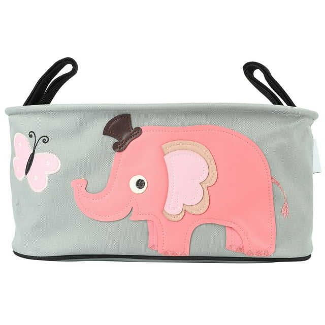 Bolsa de almacenamiento colgante para cochecito de bebé, organizador portátil multifuncional para cochecito colgante
