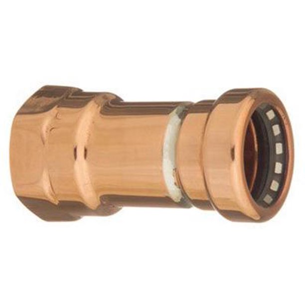 New Mueller 650203HC ProLine Copper Push Fit Female Adapter, 1/2",Each