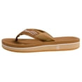 thumbnail image 5 of Islander Men Women All-Weather Comfortable Beach Flip-Flop Sandals Slippers - Brown - M6/W8, 5 of 5