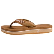 Islander Men Women All-Weather Comfortable Beach Flip-Flop Sandals Slippers - Brown - M6/W8