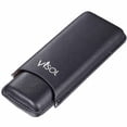thumbnail image 2 of Visol VCASE727 Dakota Tan 60 Ring Gauge Cigar Case -Holds 2 Cigars, 2 of 2