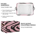 thumbnail image 3 of IAUYY Set of 2 Storage Cubes with Handles-Not Prone to Deformation Canvas Storage Baskets for Bedroom Closet Living Room Decorative Storage Baskets The Perfect Zebra, 3 of 9