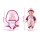 thumbnail image 2 of Cute Baby Doll Playsets With Movable Arms & Legs Simulation Sounds Kids Toy, 2 of 5