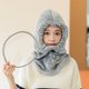 thumbnail image 4 of Gorro De Esquí De Invierno, Calentador De Cuello, Gorro Antivaho, Pasamontañas, Gorro Cálido A Prueba De Viento Con Protector Facial Para Mujeres, Hombres, Ciclismo, Esquí Yuarrent OD015503-02, 4 of 6