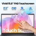 thumbnail image 4 of Dell Inspiron 15 Touchscreen Laptop - 15.6" FHD Display, Intel 10-Core i5-1334U (Up to 4.6GHz), 16GB RAM, 512GB SSD, Copilot AI, WiFi6, Windows 11 Pro, 4 of 8